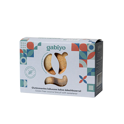 Gabijo gluténmentes kókuszos keksz édesítőszerrel 100 g