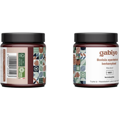 Gabiyo Bodzás Eperlekvár Berkenyével 200 g