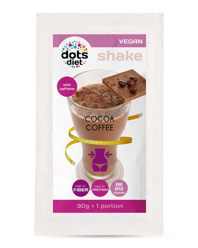 DotsDiet Diétás Kakaós-Kávés ízű shake 30 g