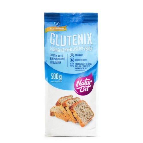 Glutenix gluténmentes barna kenyér lisztkeverék PKU-s 500 g