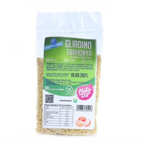 Gliadino gluténmentes száraztészta tarhonya 200 g