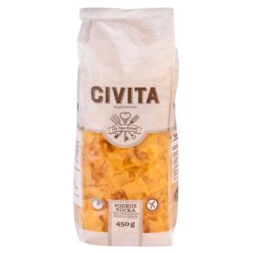   Civita gluténmentes kukorica száraztészta fodros nagy kocka 450 g