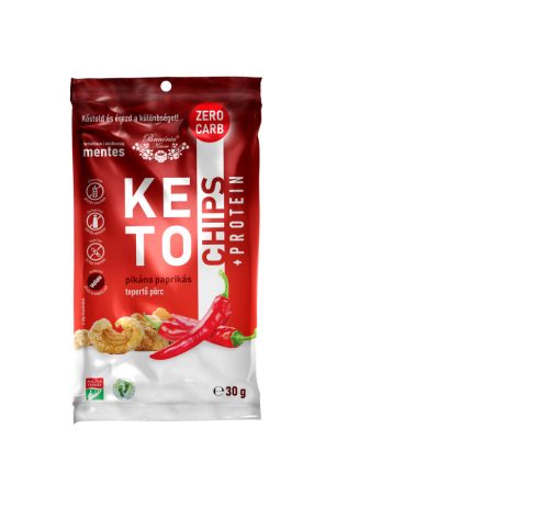 Pannónia KETO chips pikáns paprikás 30g