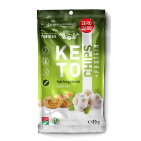Pannónia KETO chips fokhagymás 30g