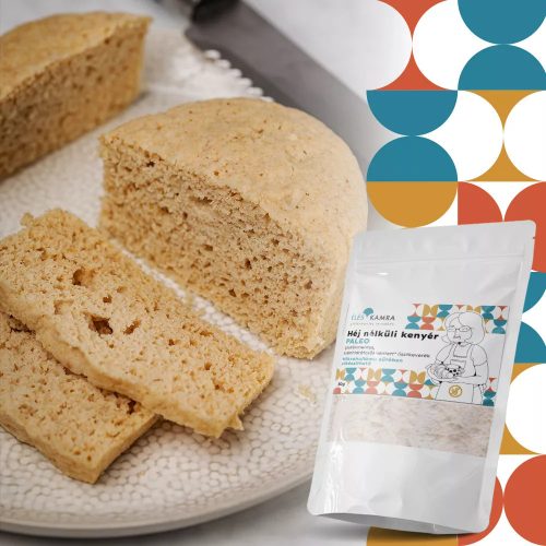 Éléskamra gluténmentes héj nélküli kenyér szénhidrátcsökkentett Paleo 50 g