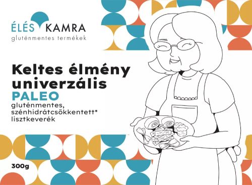 Éléskamra gluténmentes keltes élmény univerzális lisztkeverék 300 g