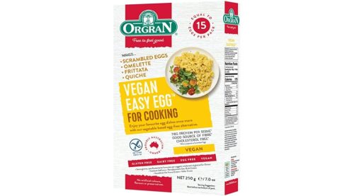 Orgran vegán, gluténmentes Easy Eggs tojáshelyettesítő 250 g