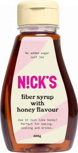 Nick's vegán, glutén-és hozzáadott cukormentes mézpótló rostszirup 300 g