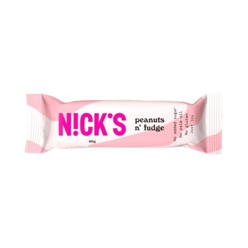 Nick's glutén-és hozzáadott cukormentes mogyorós-karamellás szelet 40 g