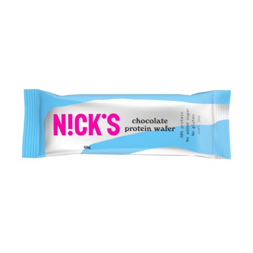 Nick's glutén-és hozzáadott cukormentes csokoládés fehérjeszelet 40 g