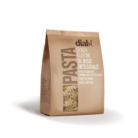   DialSí vegán, gluténmentes risoni (rizsszem) barna rizsliszt tészta 400 g