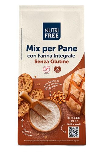 Nutri Free Mix per Pane Integrale Barna kenyérpor 1000 g