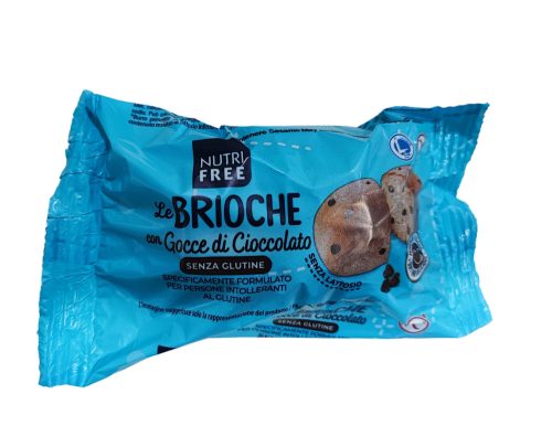 Nutri Free Le Brioche con Gocce di Cioccolato - Édeskiflik csoki cseppel 50 g