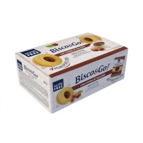   Nutri Free Bisco&Go gluténmentes mogyorókrémmel töltött linzer 160 g