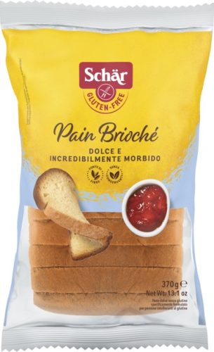 Schär Pan brioche édes kenyér 370 g