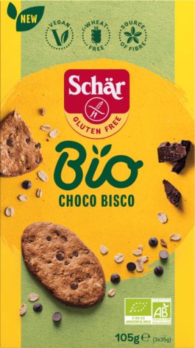 Schär BIO Zabkeksz Csokis 105 g