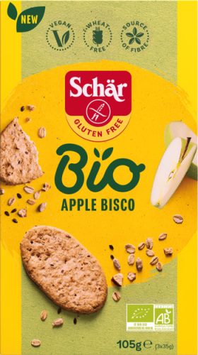 Schär BIO Zabkeksz Almás 105 g
