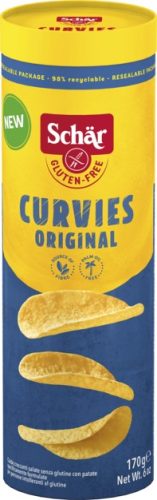Schär Curvies chips original 170 g