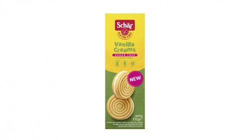 Schar glutén-és cukormentes vaníliás keksz 115 g