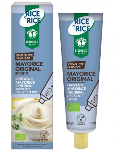 Rice&Rice Bio, vegán, gluténmentes majonéz 145 g