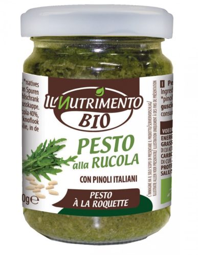 Il Nutrimento Bio, vegán, gluténmentes pesto rukkolával 130 g