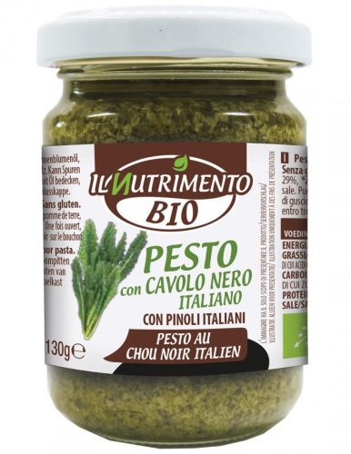 Il Nutrimento Bio, vegán, gluténmentes pesto fekete káposztával 130 g