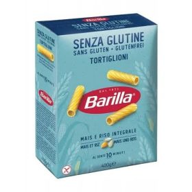 Barilla gluténmentes tortiglioni cső tészta 400 g
