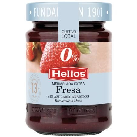 HELIOS Eper extradzsem édesítőszerrel 280 g