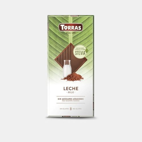 Torras Stevia Tejcsokoládé hozzáadott cukor nélkül 100 g