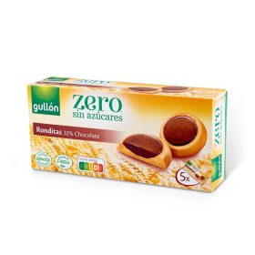   Gullón Ronditas - Étcsokoládéval töltött cukormentes keksz édesítőszerrel 186 g