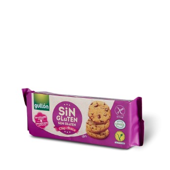 Gullón Chip choco - gluténmentes és diabetikus keksz csokoládé darabokkal 130 g