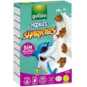   Gullón Hookies Sharkies - gluténmentes reggeliző keksz 250 g