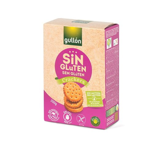 Gullón Crackers – gluténmentes sós keksz 200 g