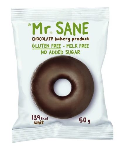 Mr. Sane glutén-és cukormentes csokoládés sütemény 50 g