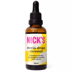 Nicks Stevia csepp karamellás 50ml