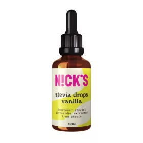 Nicks Stevia csepp vaníliás 50ml