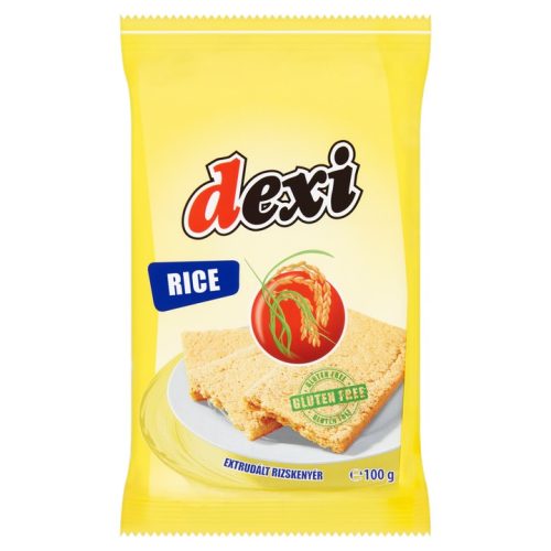 DEXI extrudált gluténmentes rizskenyér 100 g
