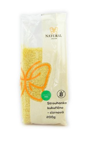 Natural gluténmentes kukorica és csicseriborsó prézli 200 g