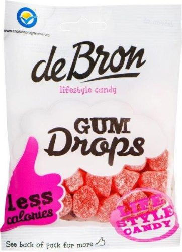 DeBron glutén-és cukormentes GumDrops gumicukor 100 g
