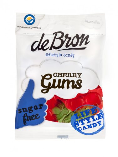 DeBron glutén-és cukormentes Cherry gumicukor 90 g