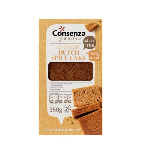 Consenza gluténmentes holland fűszeres sütemény 350 g