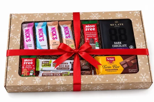 Karácsonyi csokoládé válogatás díszdobozban 412.5g