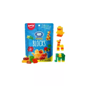 AMOS 4D ÉPÍTHETŐ GLUTÉNMENTES GUMICUKOR 100G
