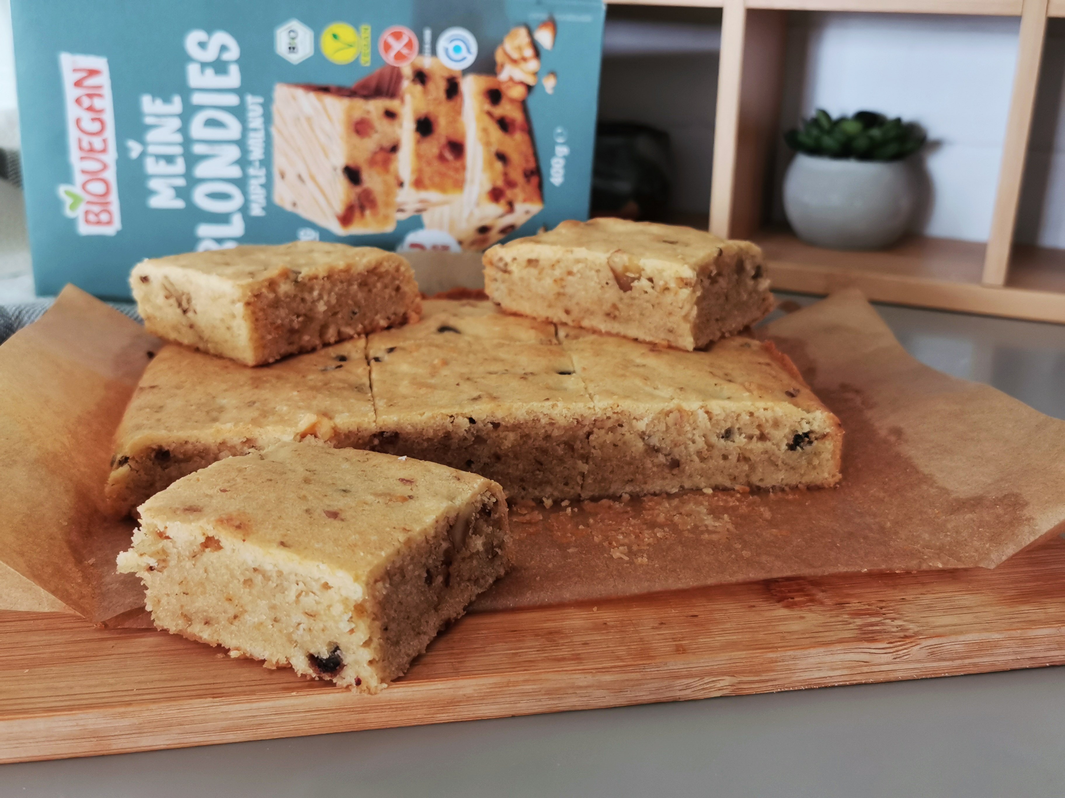 BioVegan gluténmentes és vegán Blondie