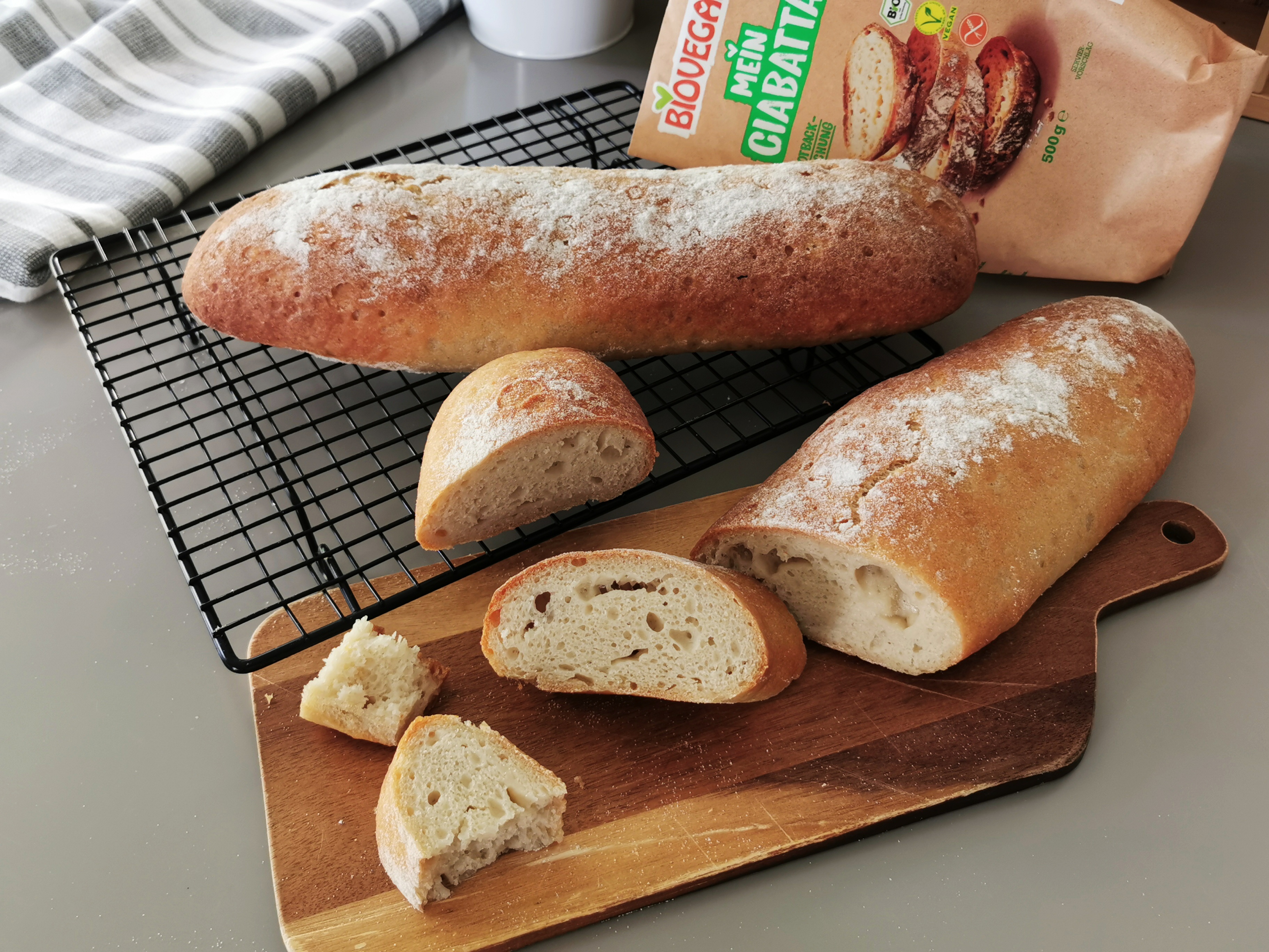 	BioVegan gluténmentes és vegán Ciabatta