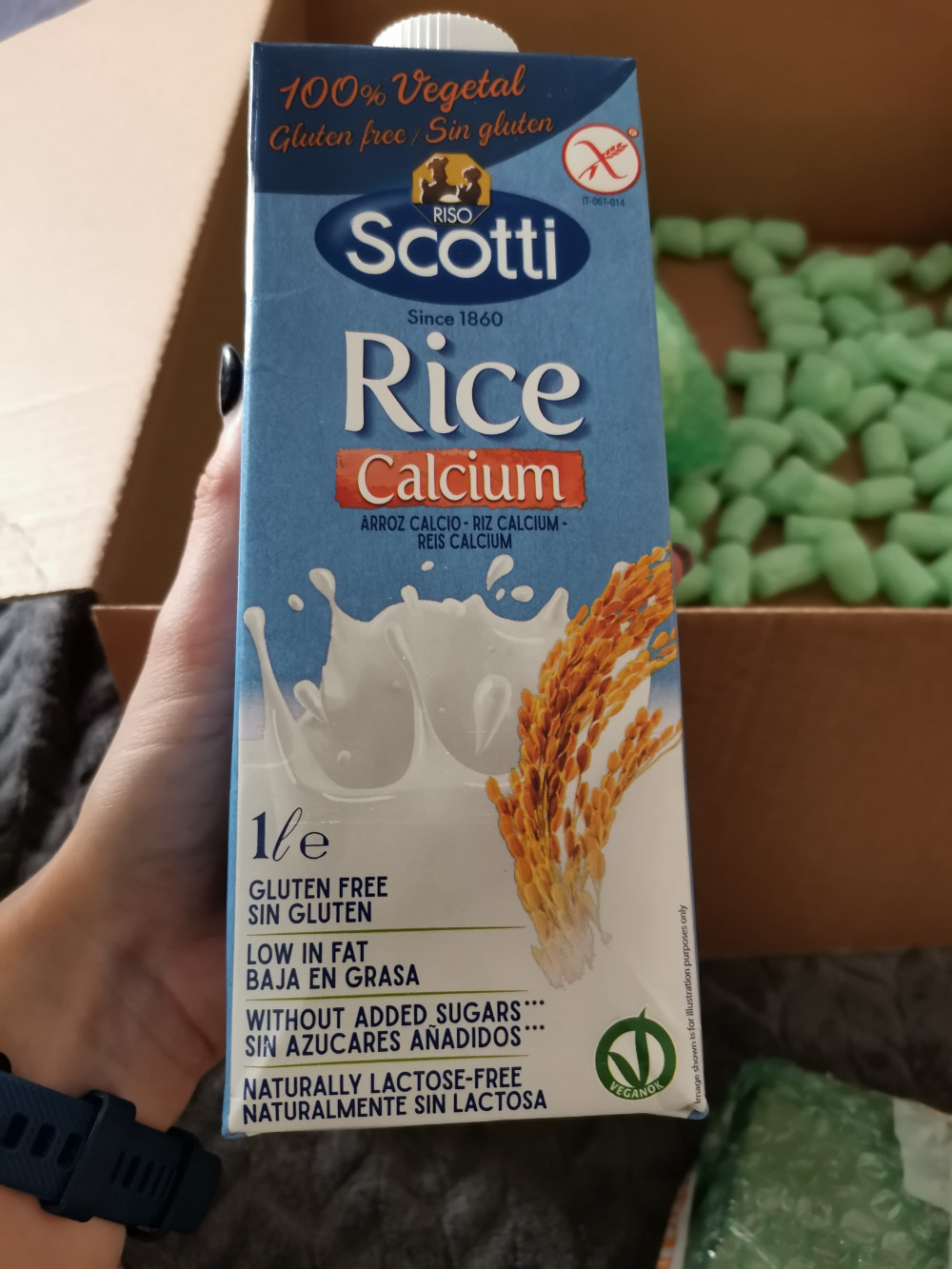 Riso Scotti Gluténmentes bio rizsital kalciummal 1 l
