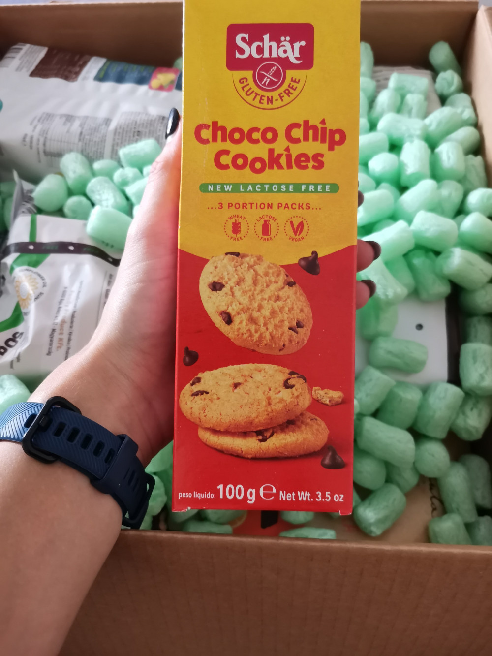 Schär Choco Chip Cookie csokidarabos keksz 100 g