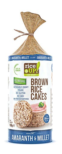Rice Up Szelet köles & amaránt puffasztott szelet 120 g