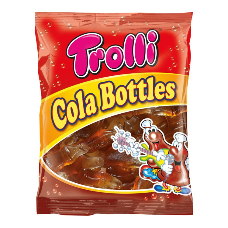 Trolli gluténmentes Colás üveg gumicukor 100 g