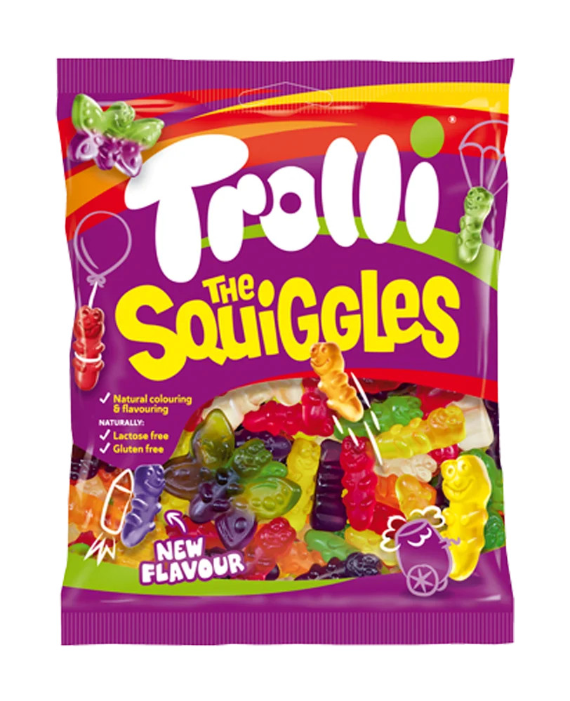 Trolli gluténmentes Hernyó gumicukor 100 g